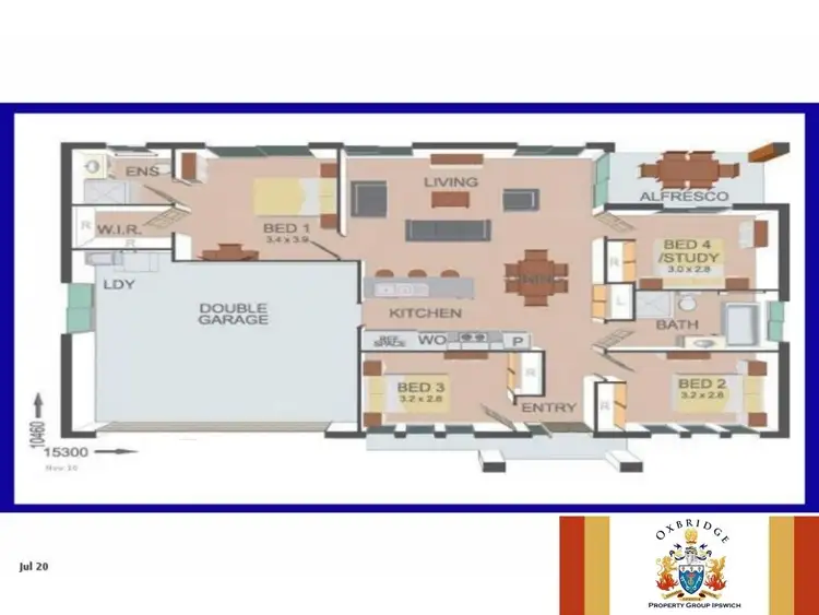 Floorplan of Homely house listing, 35 Conway Street, Riverview QLD 4303