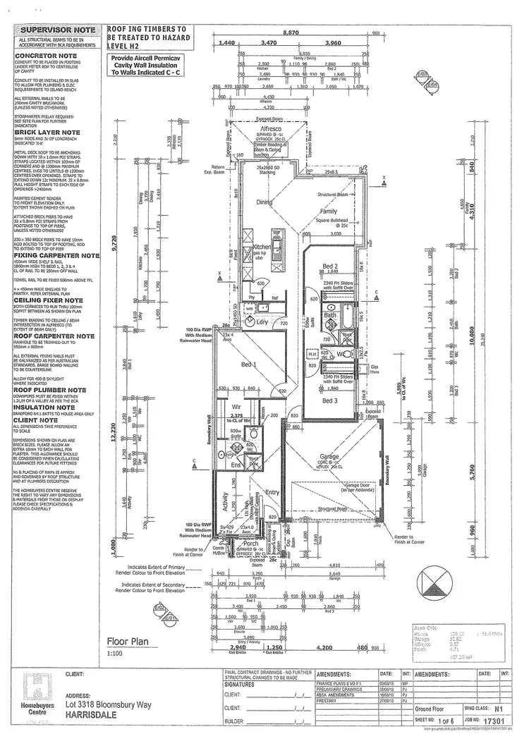 Floorplan of Homely house listing, 7 Bloomsbury Way, Harrisdale WA 6112
