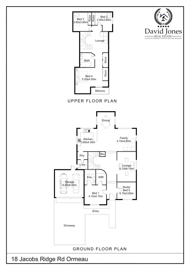 Floorplan of Homely house listing, 18 Jacobs Ridge Road, Ormeau QLD 4208