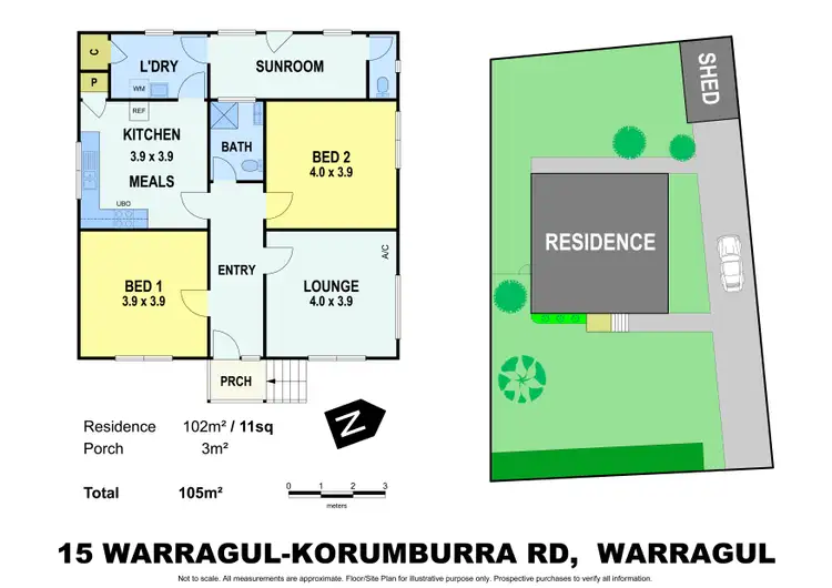 Floorplan of Homely house listing, 15 Korumburra-Warragul Road, Warragul VIC 3820