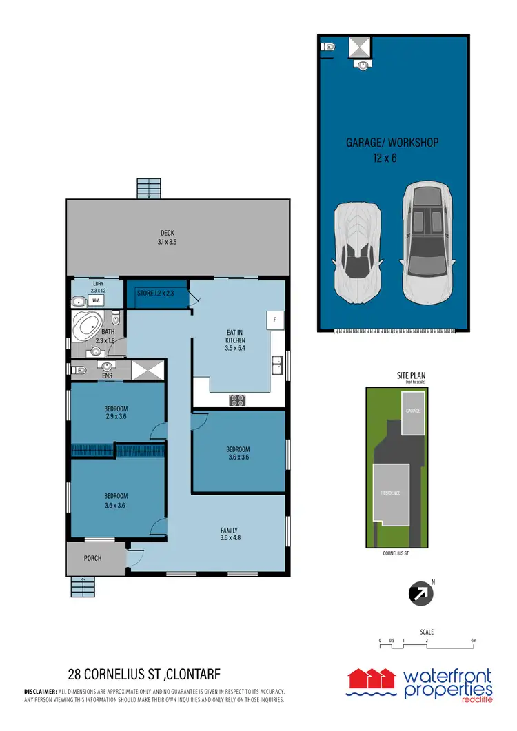 Floorplan of Homely house listing, 28 CORNELIUS STREET, Clontarf QLD 4019