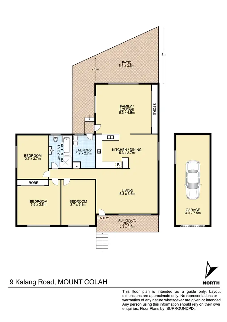 Floorplan of Homely house listing, 9 KALANG ROAD, Mount Colah NSW 2079