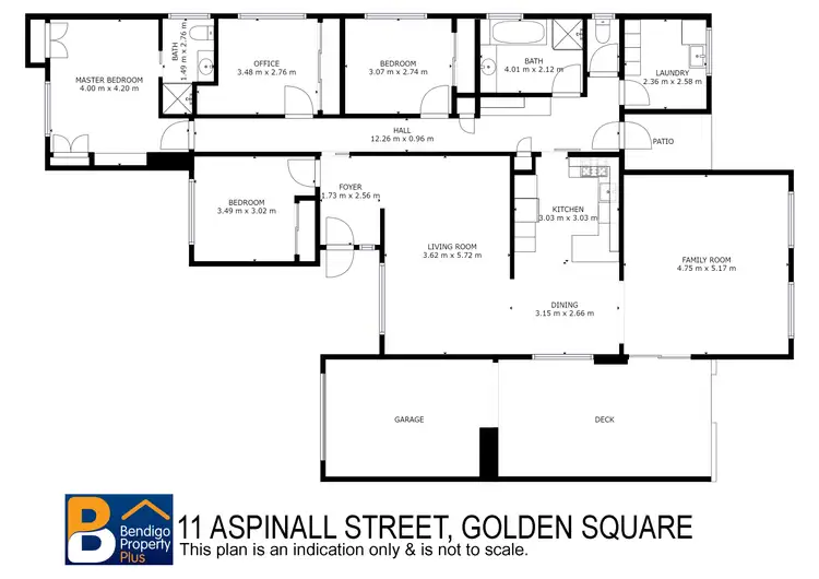 Floorplan of Homely house listing, 11 Aspinall Street, Golden Square VIC 3555