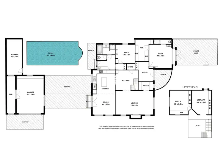 Floorplan of Homely house listing, 22 Lansell Street, Mount Gambier SA 5290