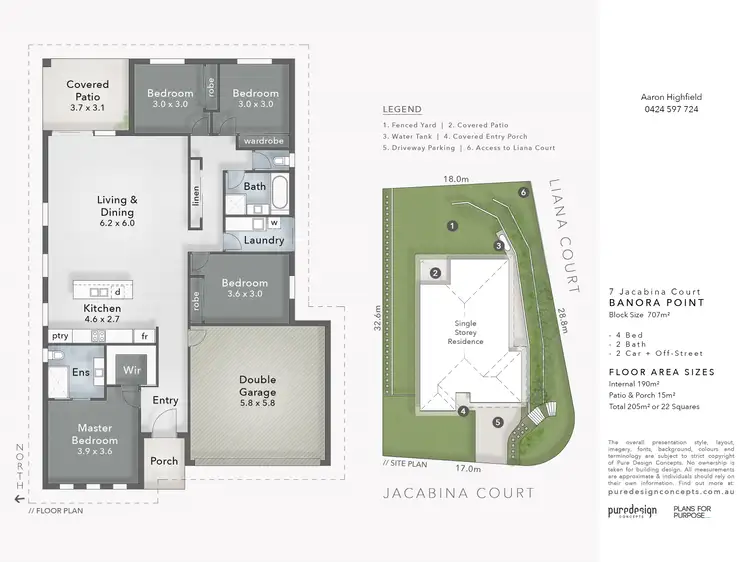Floorplan of Homely house listing, 7 Jacabina Court, Banora Point NSW 2486