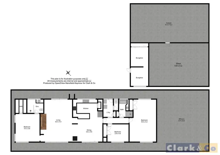 Floorplan of Homely rural property listing, 230 Peppin Drive, Bonnie Doon VIC 3720