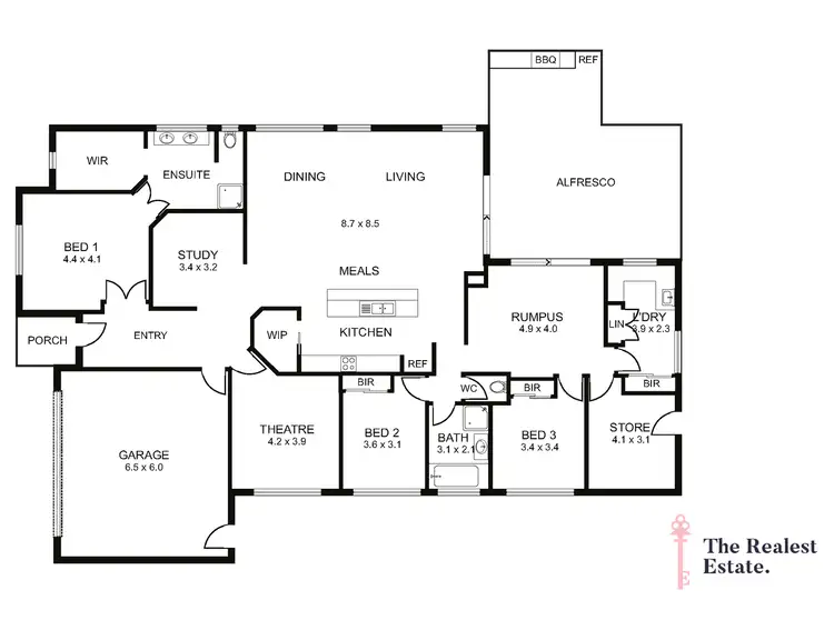 Floorplan of Homely house listing, 17 Greenside Way, Mernda VIC 3754