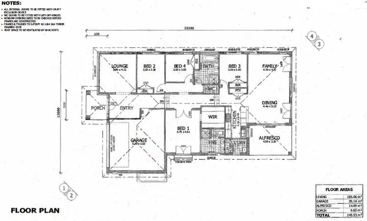 Floorplan of Homely land listing, 85 Henning Crescent, Wallerawang NSW 2845