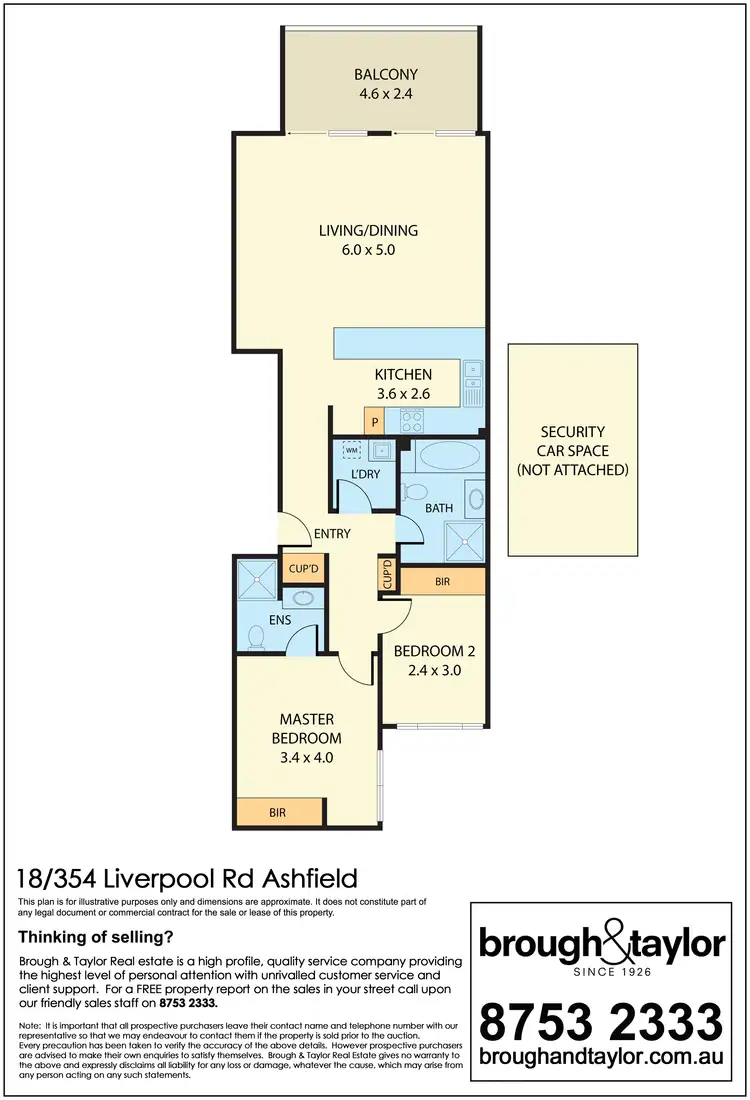 Floorplan of Homely apartment listing, 18/354 - 356 Liverpool Road, Ashfield NSW 2131