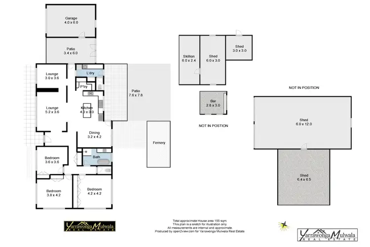 Floorplan of Homely house listing, 5769 Benalla - Yarrawonga Road, Yarrawonga VIC 3730