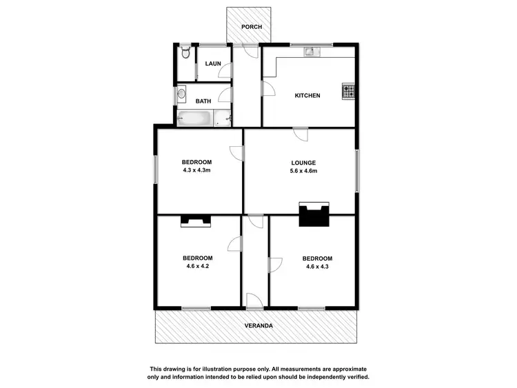 Floorplan of Homely house listing, 139 Cafpirco Road, Compton SA 5291