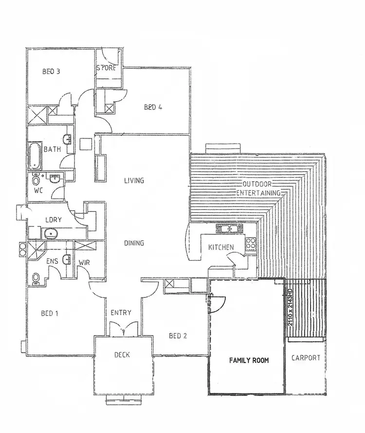 Floorplan of Homely house listing, 7 Bin Sallik Avenue, Cable Beach WA 6726