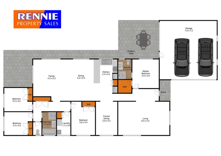 Floorplan of Homely house listing, 2 Woorarra Court, Morwell VIC 3840