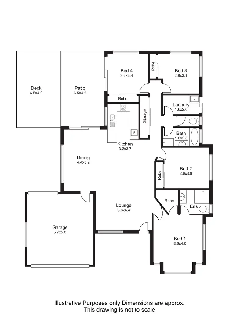 Floorplan of Homely house listing, 38 Fitzmaurice Drive, Bentley Park QLD 4869