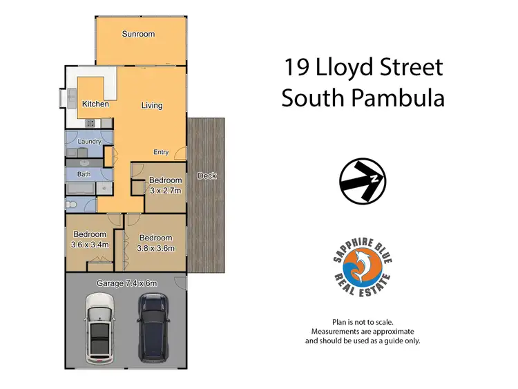 Floorplan of Homely house listing, 19 Lloyd Street, South Pambula NSW 2549