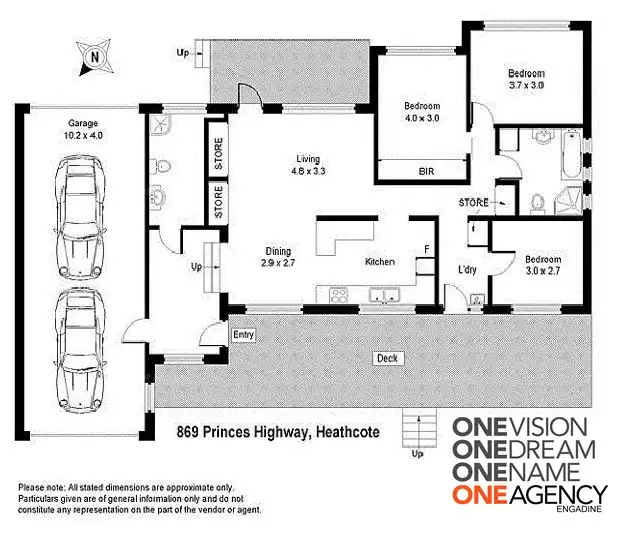 Floorplan of Homely house listing, 869 Princes Highway, Engadine NSW 2233