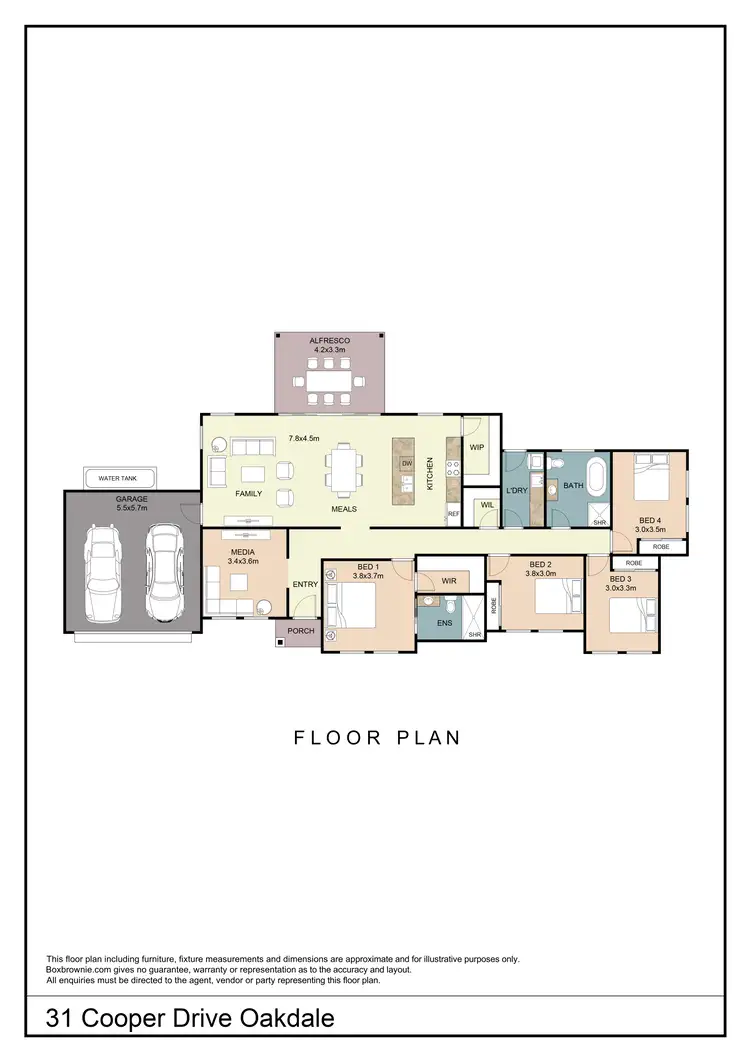 Floorplan of Homely house listing, 31 Cooper Drive, Oakdale NSW 2570