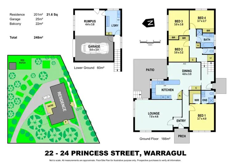 Floorplan of Homely house listing, 22-24 Princess Street, Warragul VIC 3820
