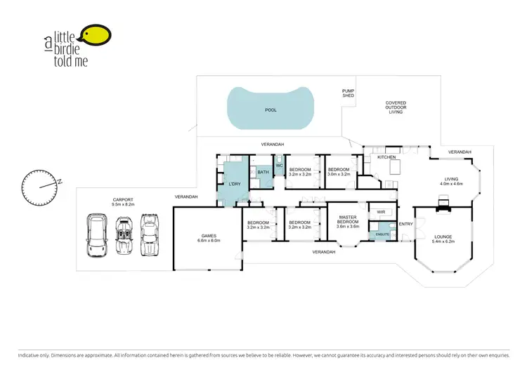 Floorplan of Homely rural property listing, 605 Northwood Road, Seymour VIC 3660