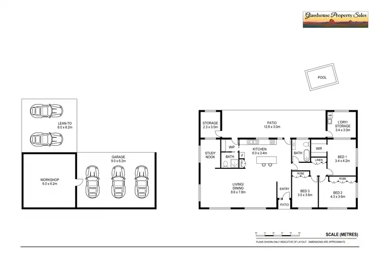 Floorplan of Homely house listing, 168 Coonowrin Road, Glass House Mountains QLD 4518