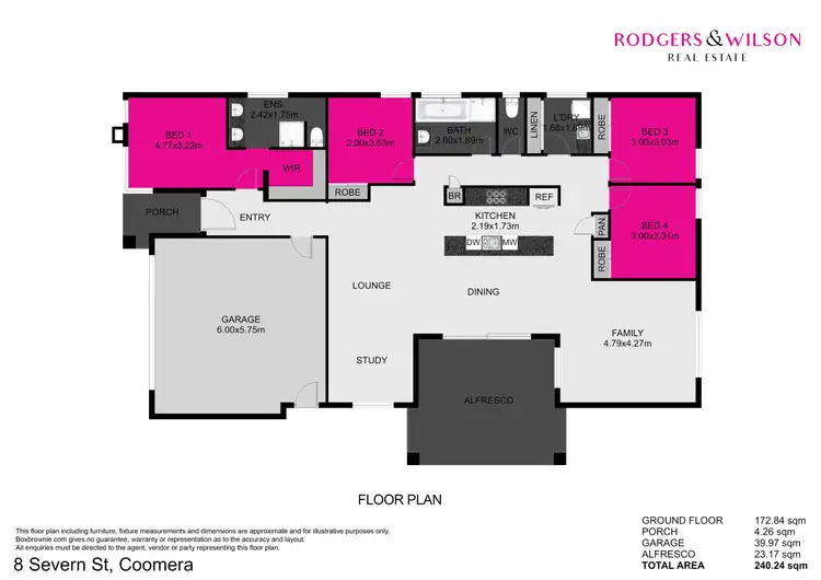 Floorplan of Homely house listing, 8 Severn Street, Coomera QLD 4209