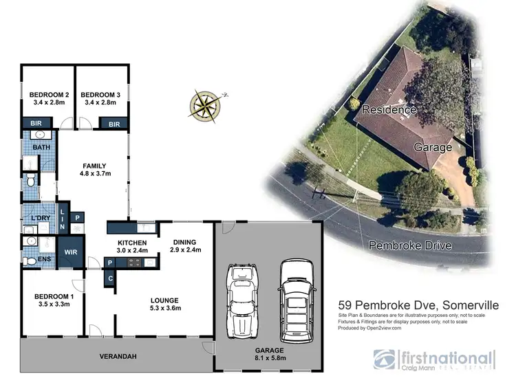 Floorplan of Homely house listing, 59 Pembroke Drive, Somerville VIC 3912