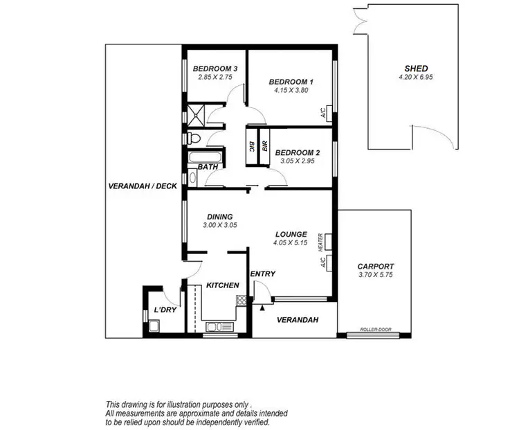 Floorplan of Homely house listing, 13 BILLABONG ROAD, Para Hills SA 5096