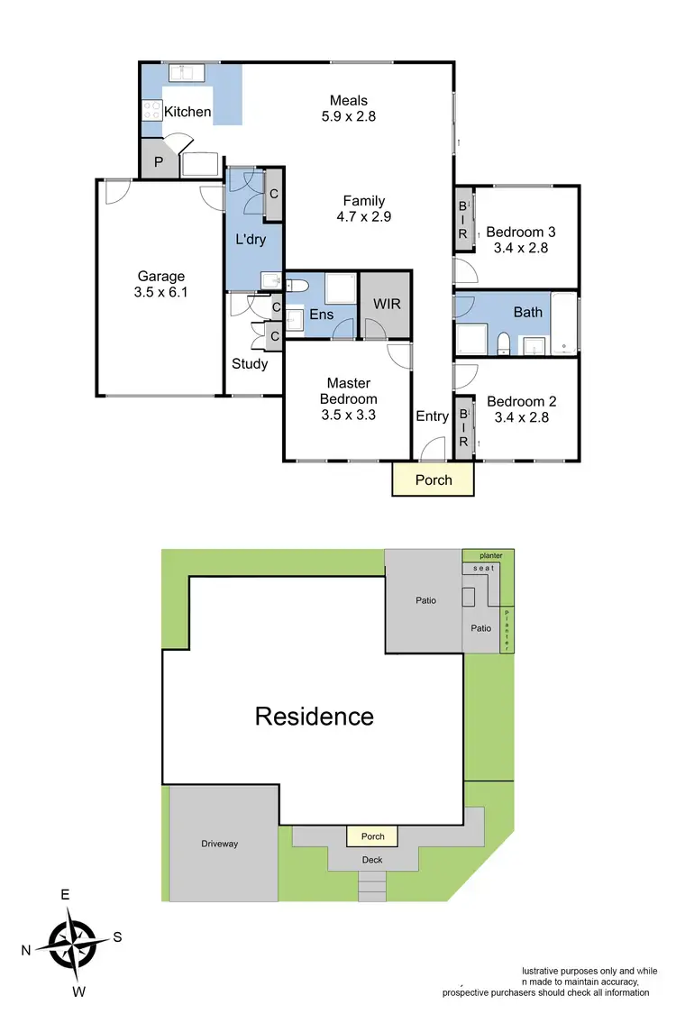Floorplan of Homely house listing, 26 MAYFLOWER DRIVE, Cranbourne West VIC 3977