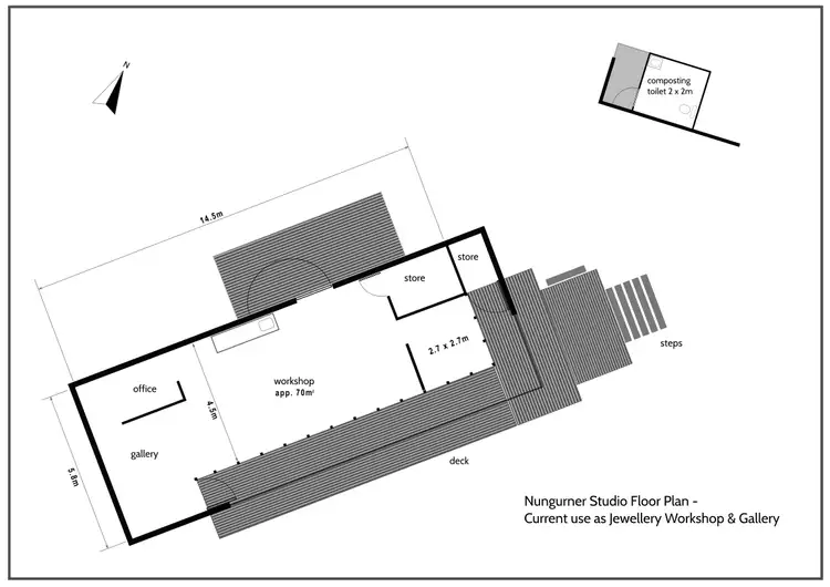Floorplan of Homely house listing, 96 Kleinitz Road, Nungurner VIC 3909