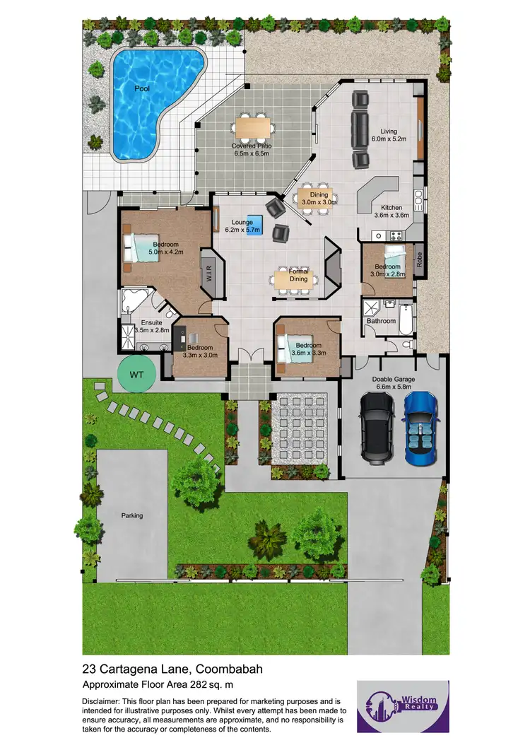 Floorplan of Homely house listing, 23 Cartagena Lane, Coombabah QLD 4216