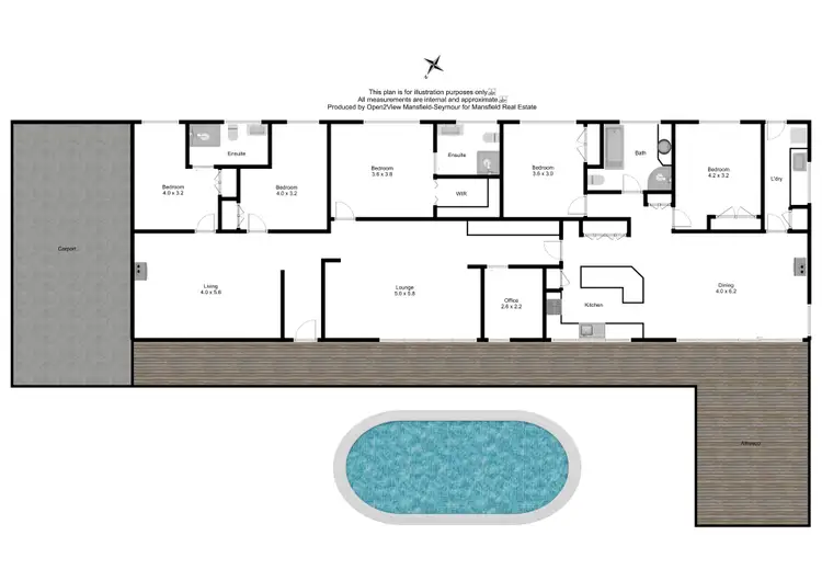 Floorplan of Homely rural property listing, Address available on request