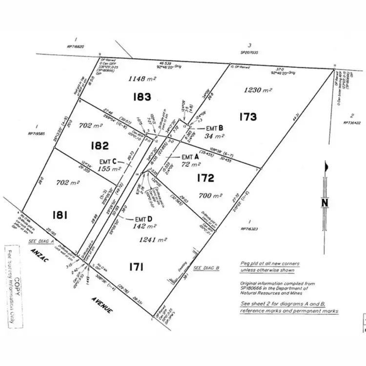 Floorplan of Homely land listing, Lot 182 Anzac Avenue, Mareeba QLD 4880
