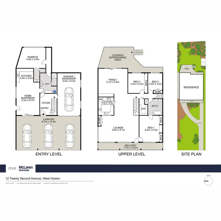 Floorplan of Homely house listing, 12 Twenty Second Avenue, West Hoxton NSW 2171