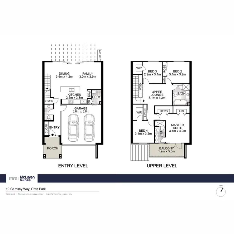 Floorplan of Homely house listing, 19 Garnsey Way, Oran Park NSW 2570