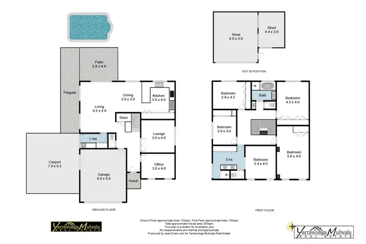 Floorplan of Homely house listing, 28 Anchorage Way, Yarrawonga VIC 3730