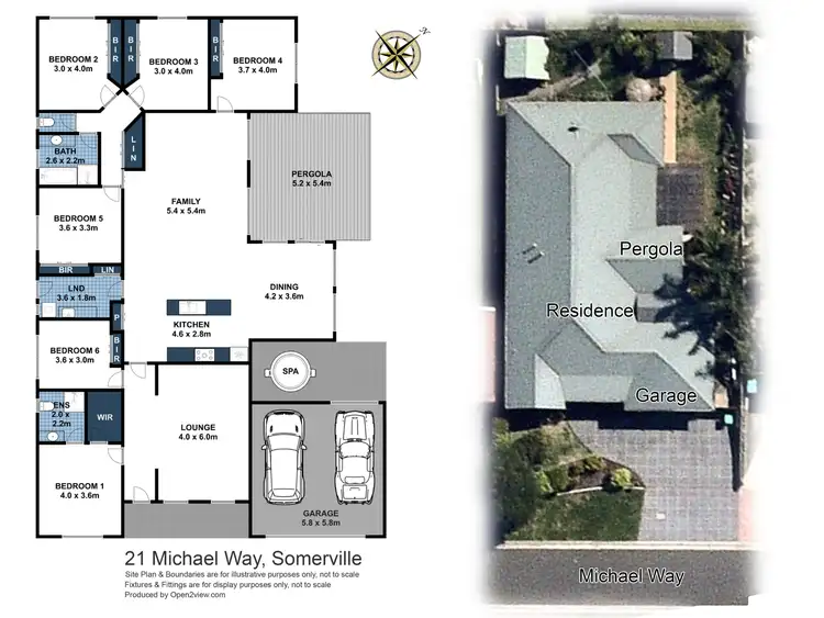 Floorplan of Homely house listing, 21 Michael Way, Somerville VIC 3912