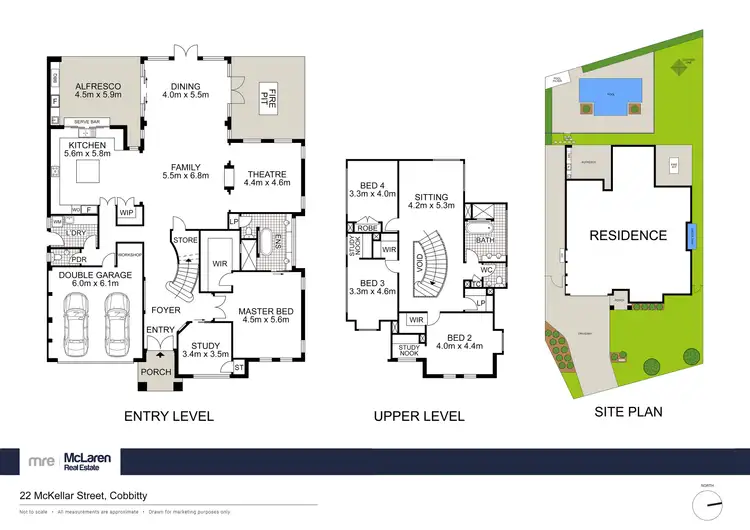 Floorplan of Homely house listing, 22 McKellar Street, Cobbitty NSW 2570
