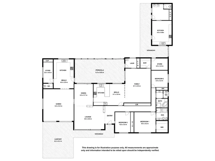 Floorplan of Homely house listing, 122 Williams Road, Millicent SA 5280
