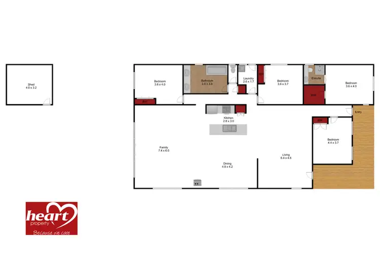 Floorplan of Homely house listing, 11 Davies Street, Seaspray VIC 3851