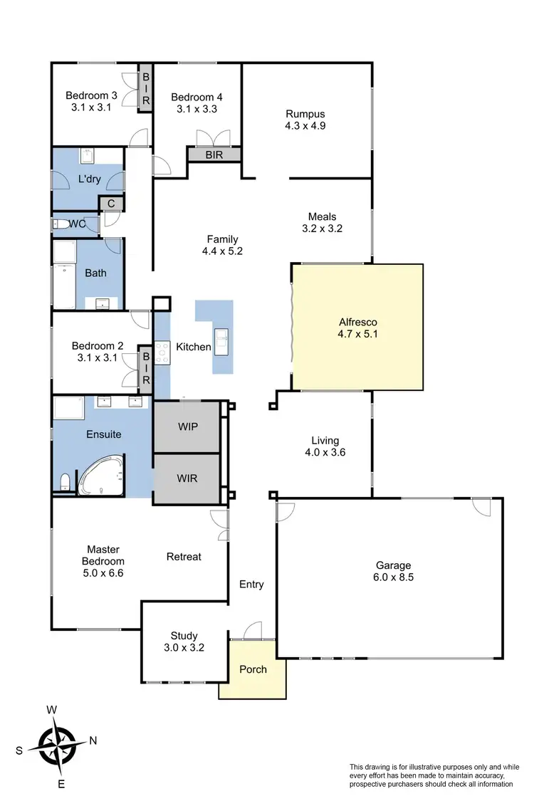 Floorplan of Homely house listing, 7 Saul Avenue, Berwick VIC 3806