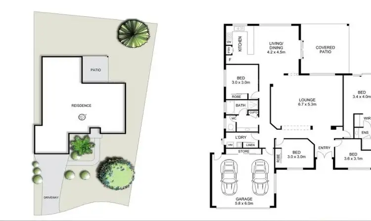 Floorplan of Homely house listing, 24 Camphor Wood Court, Robina QLD 4226
