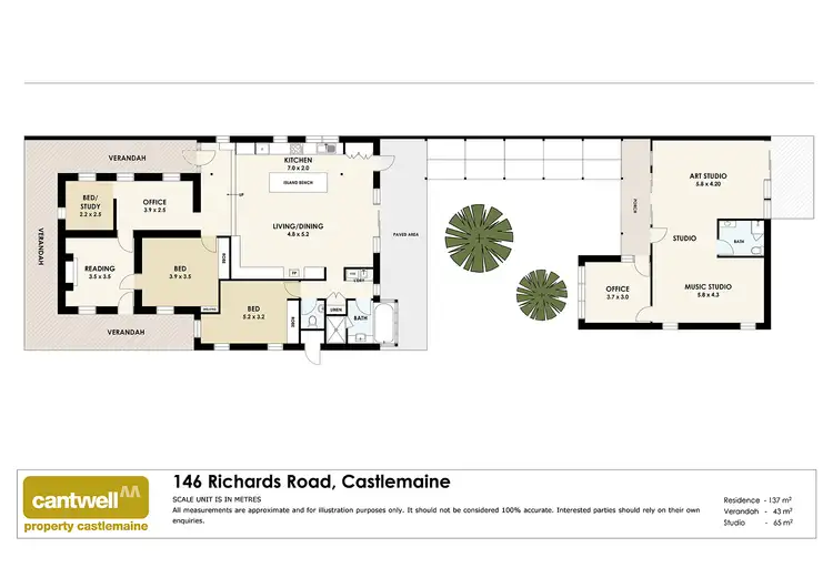 Floorplan of Homely house listing, 146 Richards Rd, Castlemaine VIC 3450