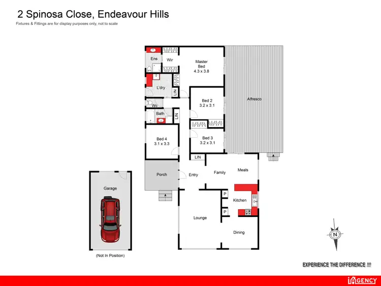 Floorplan of Homely house listing, 2 Spinosa Close, Endeavour Hills VIC 3802