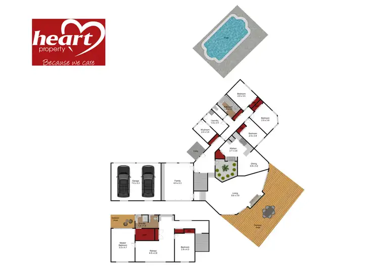 Floorplan of Homely rural property listing, 248 Freemans Lane, Stratford VIC 3862