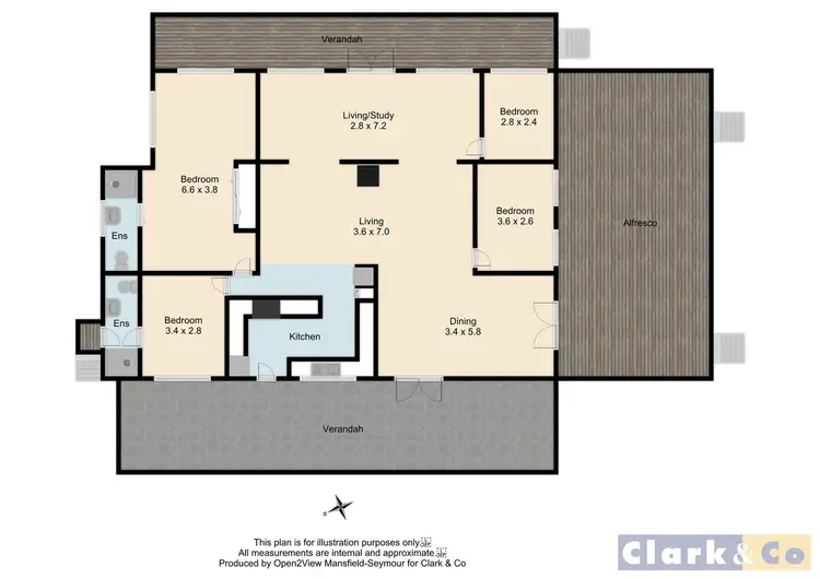 Floorplan of Homely rural property listing, 1880 Mansfield-Woods Point Road, Macs Cove VIC 3723
