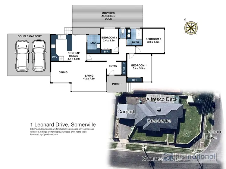 Floorplan of Homely house listing, 1 Leonard Drive, Somerville VIC 3912