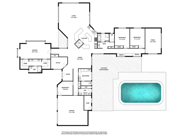 Floorplan of Homely house listing, 10 MATHESON ROAD, Millicent SA 5280
