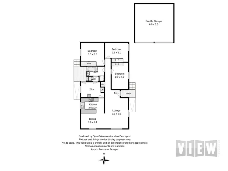 Floorplan of Homely house listing, 36 Nixon Street, Devonport TAS 7310