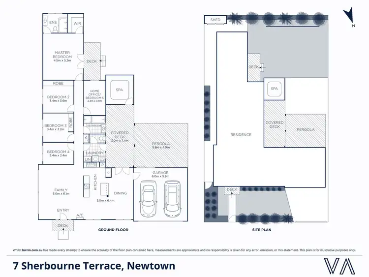 Floorplan of Homely house listing, 7 Sherbourne Terrace, Newtown VIC 3220