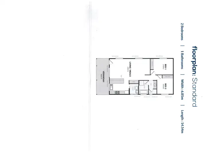 Floorplan of Homely house listing, 18 Nepean Esplanade, Nepean Bay SA 5223